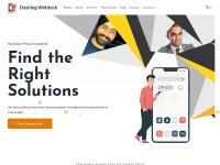 Desktop screenshot for dashingwebtech.in