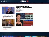 Desktop screenshot for mediaite.com