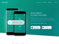 Desktop screenshot for echoprayer.com