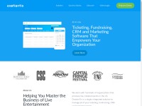 Desktop screenshot for ovationtix.com