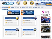 Desktop screenshot for go-parts.com