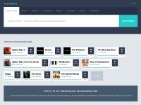 Desktop screenshot for tastedive.com