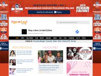 Desktop screenshot for kapanlagi.com