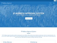 Desktop screenshot for ip-approval.com