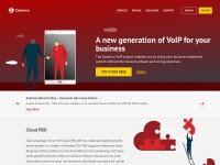 Desktop screenshot for zadarma.com