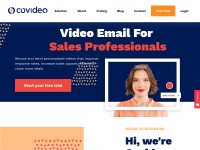 Desktop screenshot for covideo.com