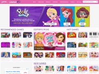 Desktop screenshot for girlsgogames.com