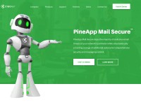 Screenshot of pineapp.com