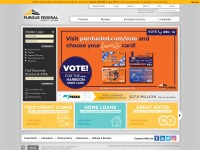 Desktop screenshot for purduefed.com
