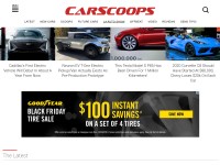 Desktop screenshot for carscoops.com
