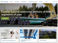 Desktop screenshot for tcenergy.com