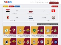 Desktop screenshot for live.kooora-live.io