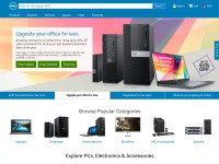 Desktop screenshot for dell.com
