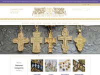 Desktop screenshot for gallerybyzantium.com