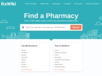 Desktop screenshot for rxwiki.com