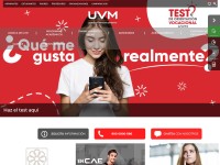Desktop screenshot for uvm.mx