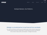 Desktop screenshot for dealogic.com