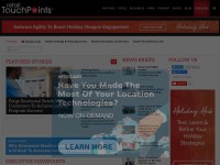 Desktop screenshot for retailtouchpoints.com