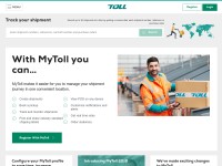 Desktop screenshot for mytoll.com