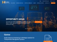 Desktop screenshot for kuebix.com