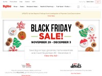 Desktop screenshot for hyvee.com