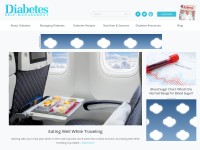 Desktop screenshot for diabetesselfmanagement.com