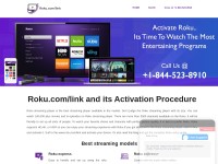 Screenshot of my-rokulink.com