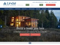 Desktop screenshot for lindal.com
