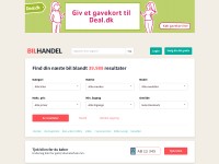 Desktop screenshot for bilhandel.dk