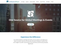 Desktop screenshot for conferencedirect.com