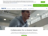 Desktop screenshot for neste.com