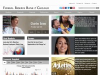 Desktop screenshot for chicagofed.org