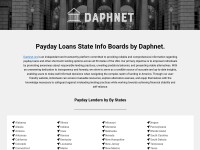 Desktop screenshot for daphnet.org