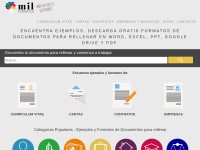 Desktop screenshot for milformatos.com