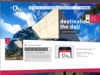 Desktop screenshot for thedali.org