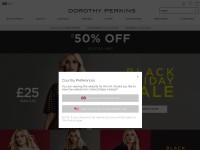 Desktop screenshot for dorothyperkins.com