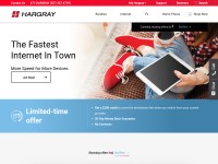 Desktop screenshot for hargray.com