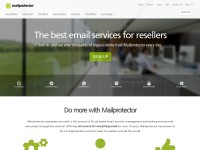 Desktop screenshot for mailprotector.com