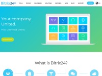 Desktop screenshot for bitrix24.com