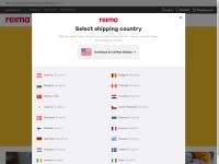 Desktop screenshot for reima.com