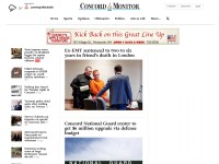 Desktop screenshot for concordmonitor.com