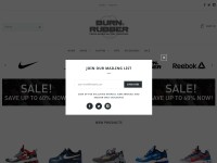 Desktop screenshot for burnrubbersneakers.com