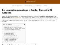 Desktop screenshot for lombricomposteurpascher.com