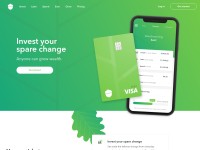 Desktop screenshot for acorns.com