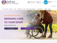 Desktop screenshot for zedcare.com.au