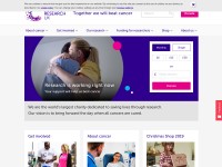 Desktop screenshot for cancerresearchuk.org