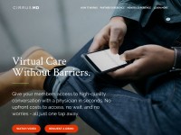 Desktop screenshot for cirrusmd.com