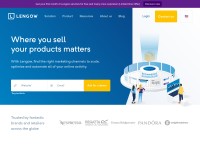 Desktop screenshot for lengow.com