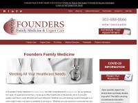 Desktop screenshot for foundersfamilymedicine.com