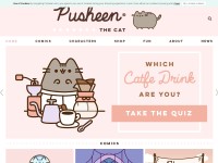 Desktop screenshot for pusheen.com